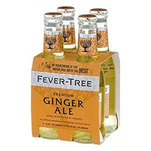 Order Fever Tree Ginger Ale 4 Pack 200 ml. Mixer food online from Mirage Wine & Liquor store, Palm Springs on bringmethat.com