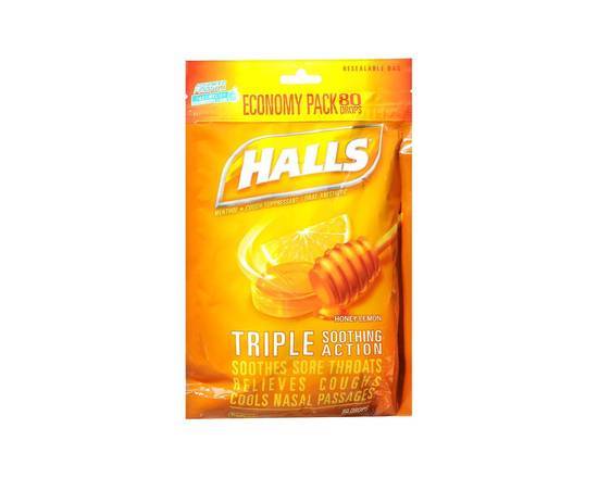 Order Halls Cough Drops 25 count food online from Pink Dot store, Lemon Grove on bringmethat.com