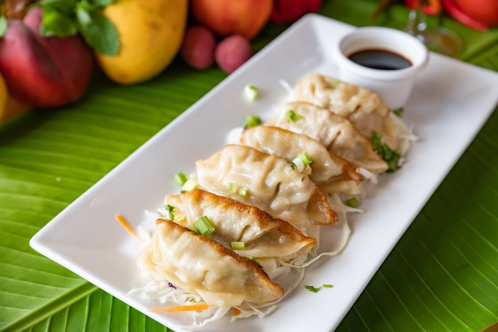 Order Pot Stickers food online from Nai Thai Cuisine store, Dunwoody on bringmethat.com