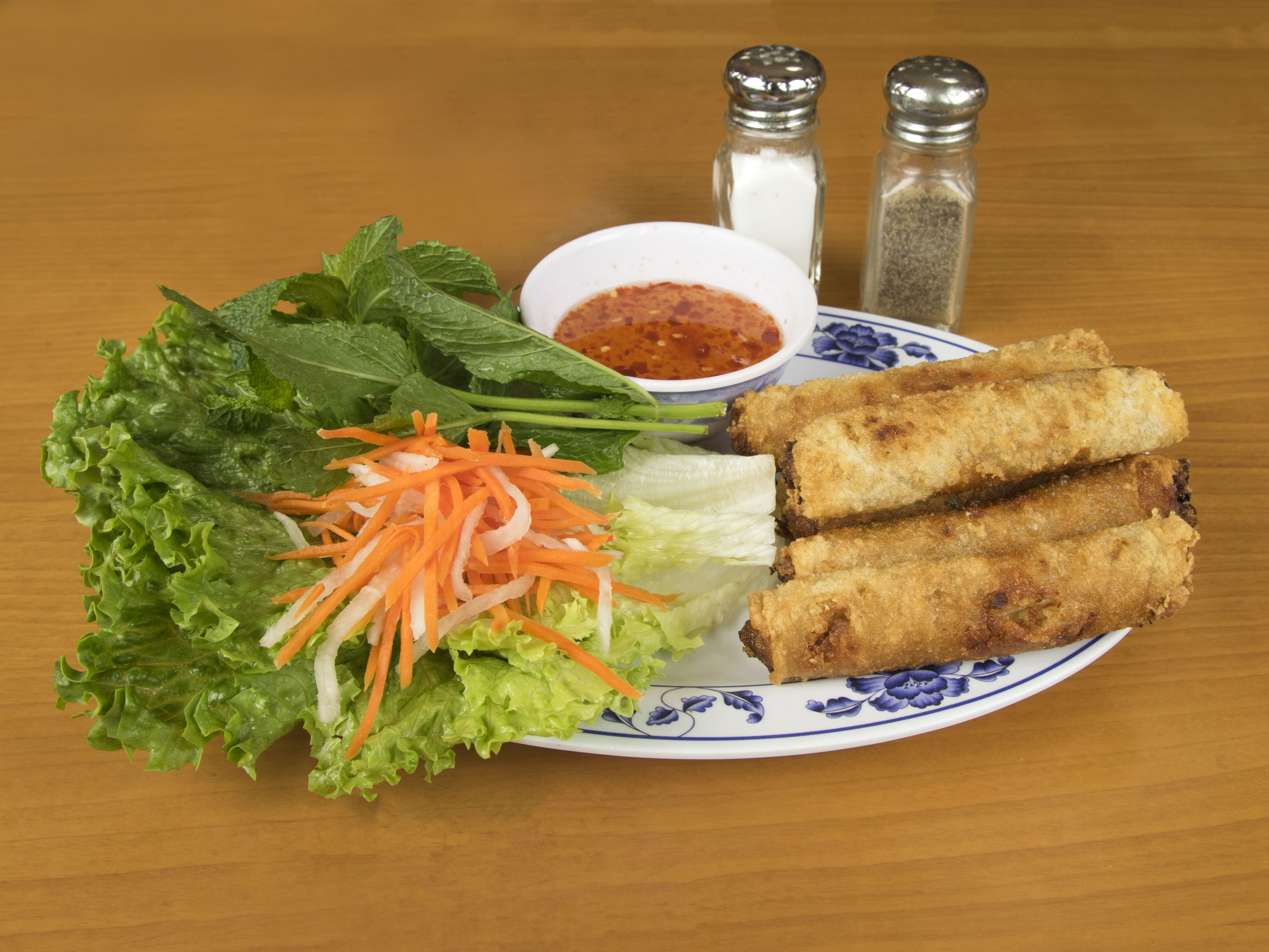 Order 27. Fried Egg Roll food online from Pho Sao Bien store, San Diego on bringmethat.com