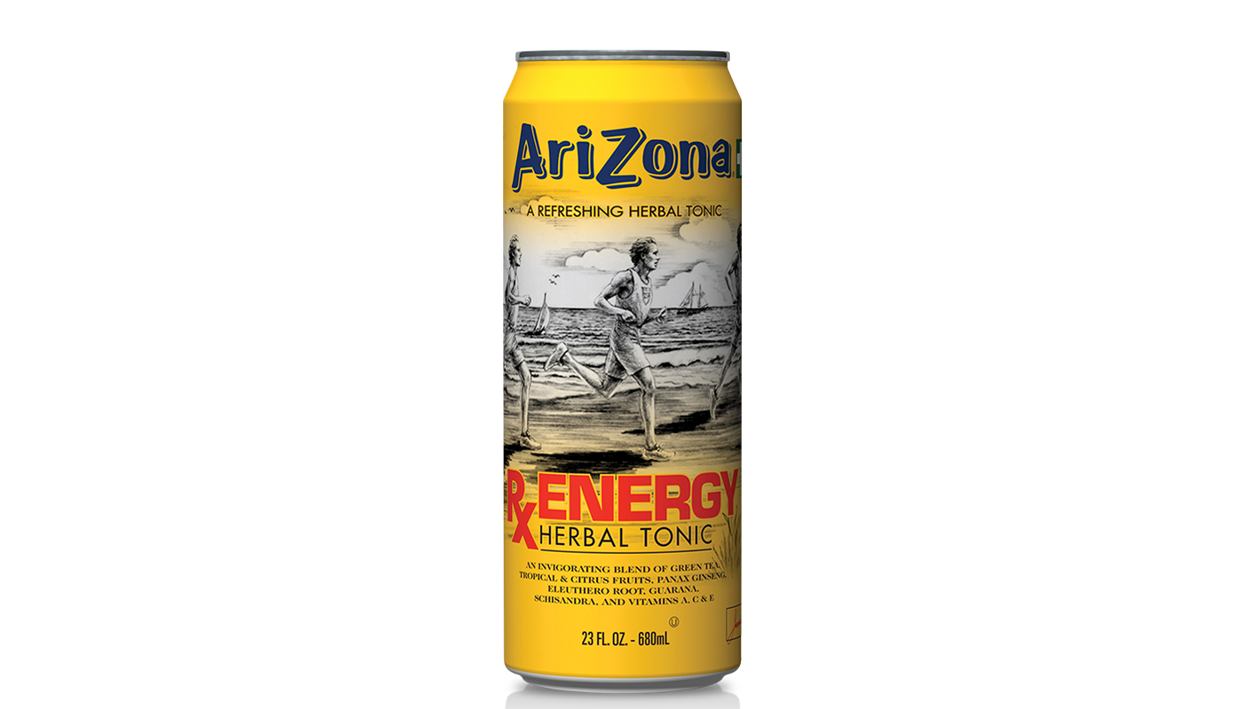 Order AriZona RX Energy Herbal Tea (23OZ BIG AZ CAN™) food online from Neomunch store, Warren on bringmethat.com