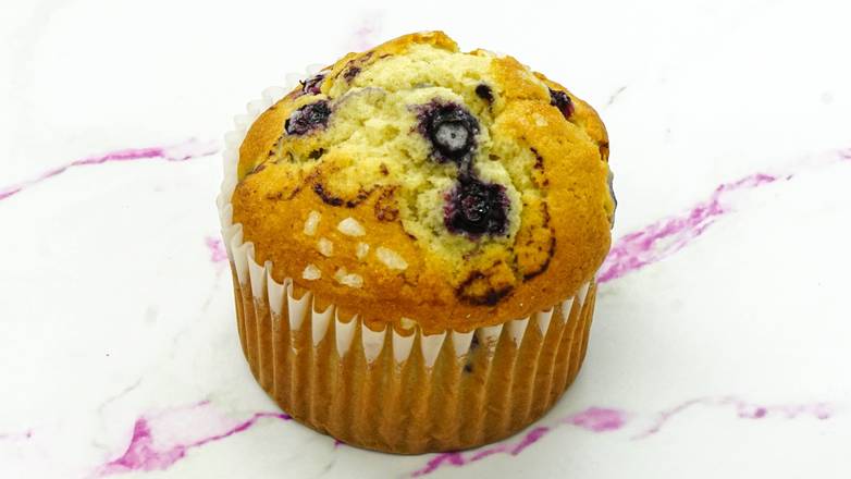 Order Blueberry Muffin food online from Fresh Baguette store, Bethesda on bringmethat.com