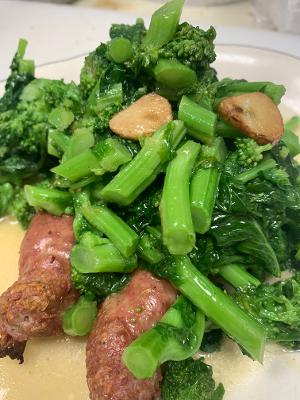 Order Sausage with Broccoli Rabe food online from Lucca Restaurant store, Bronx on bringmethat.com