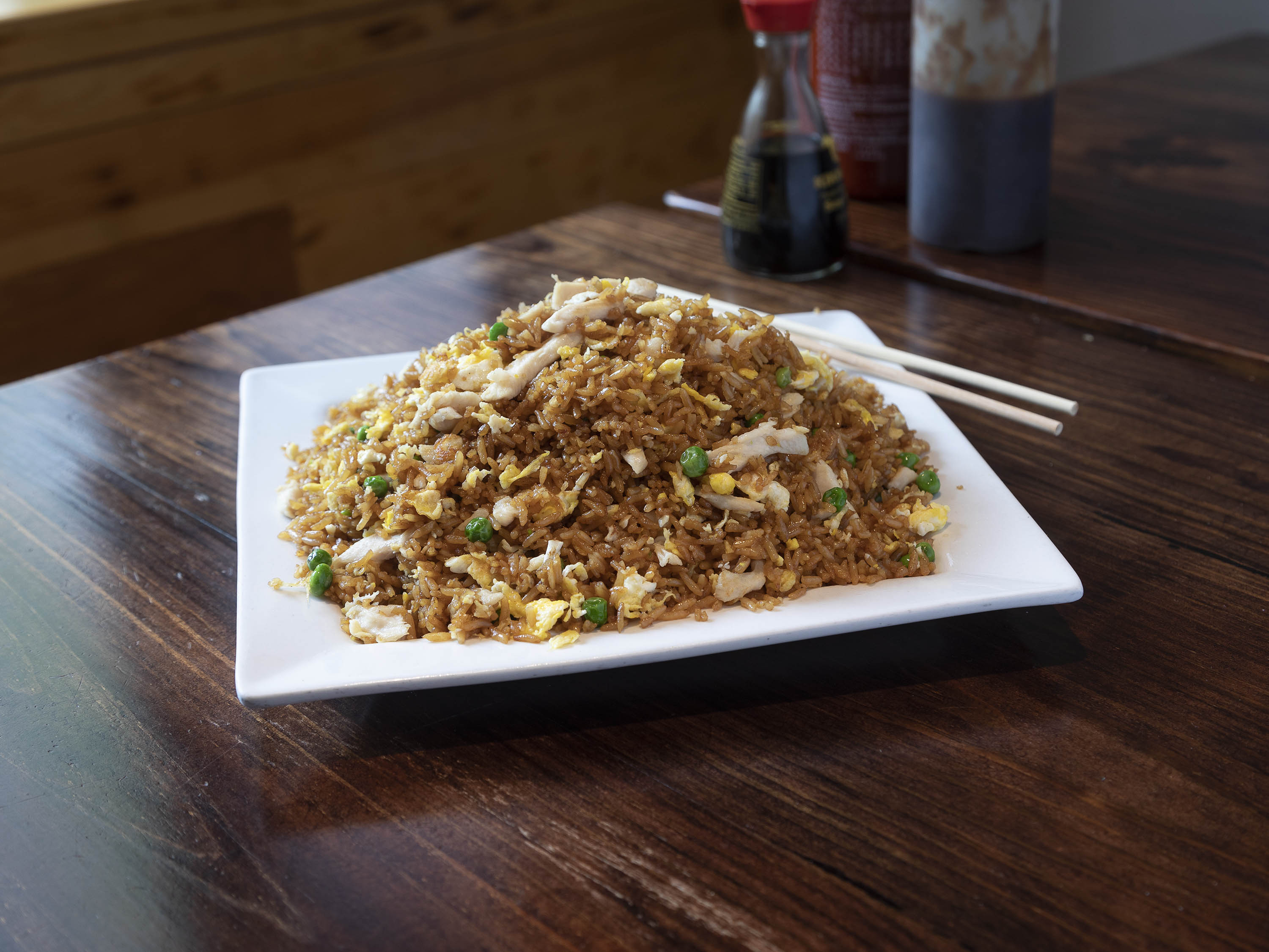 Order R3. Large Chicken Fried Rice food online from Wong Kitchen store, Providence on bringmethat.com