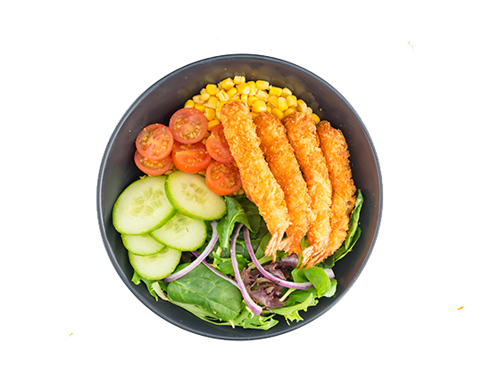Order Pepper Salad with Ebi Shripm Katsu food online from Pepper Lunch store, Alhambra on bringmethat.com
