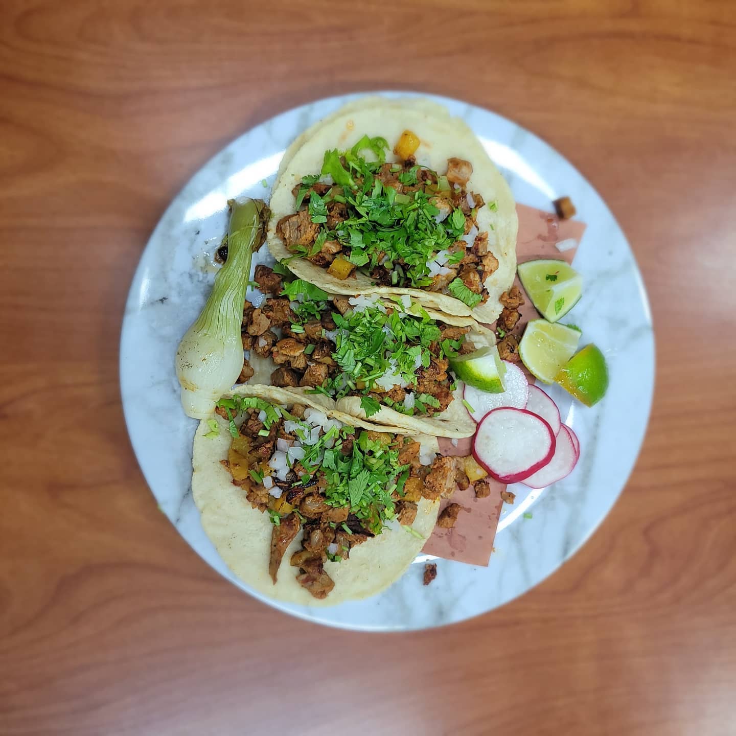 Order Al Pastor Tacos food online from Taco House store, New Brunswick on bringmethat.com