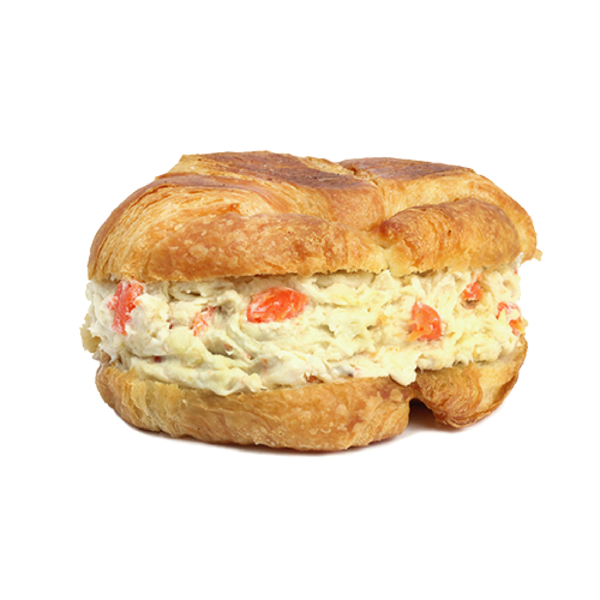 Order Chicken Salad Croissant Sandwich with Vegetables food online from Mas Natural store, Brownsville on bringmethat.com
