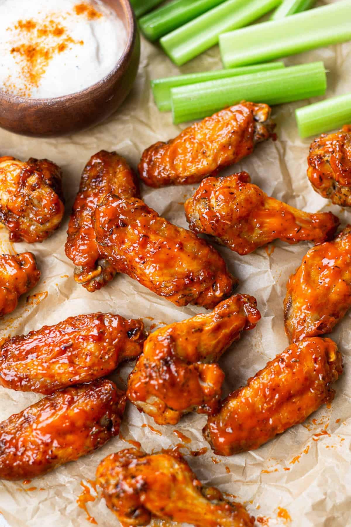 Order Buffalo Wings - 6 Pieces food online from Uncle Eddie Pizza store, Maple Glen on bringmethat.com