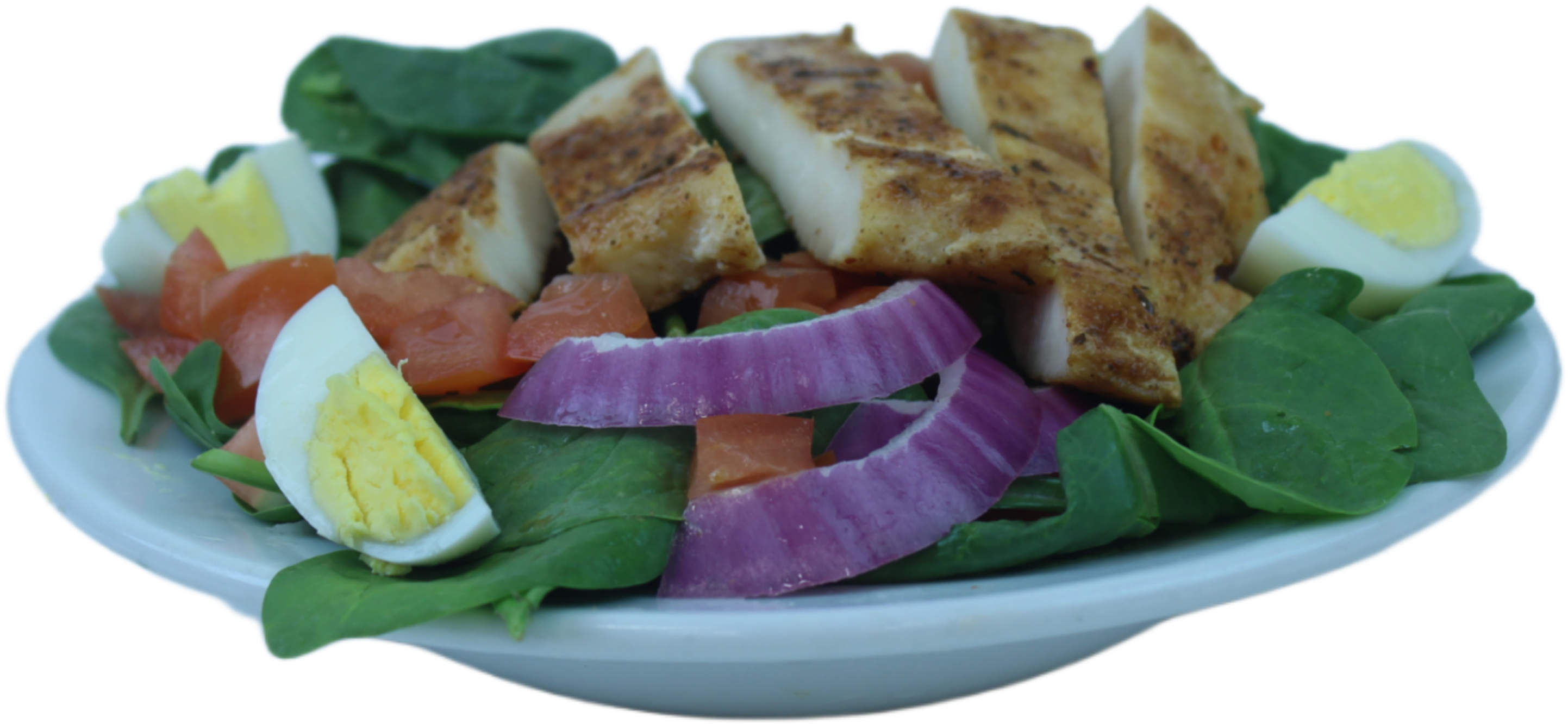 Order Chicken Spinach Salad food online from WePancakes store, Midwest City on bringmethat.com