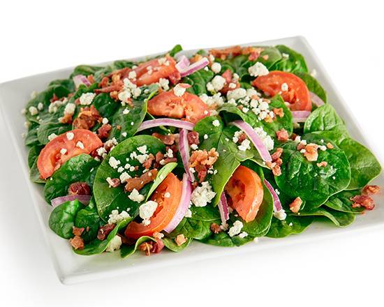 Order Tomato Spinach Salad food online from Pizza Guys store, Sacramento on bringmethat.com