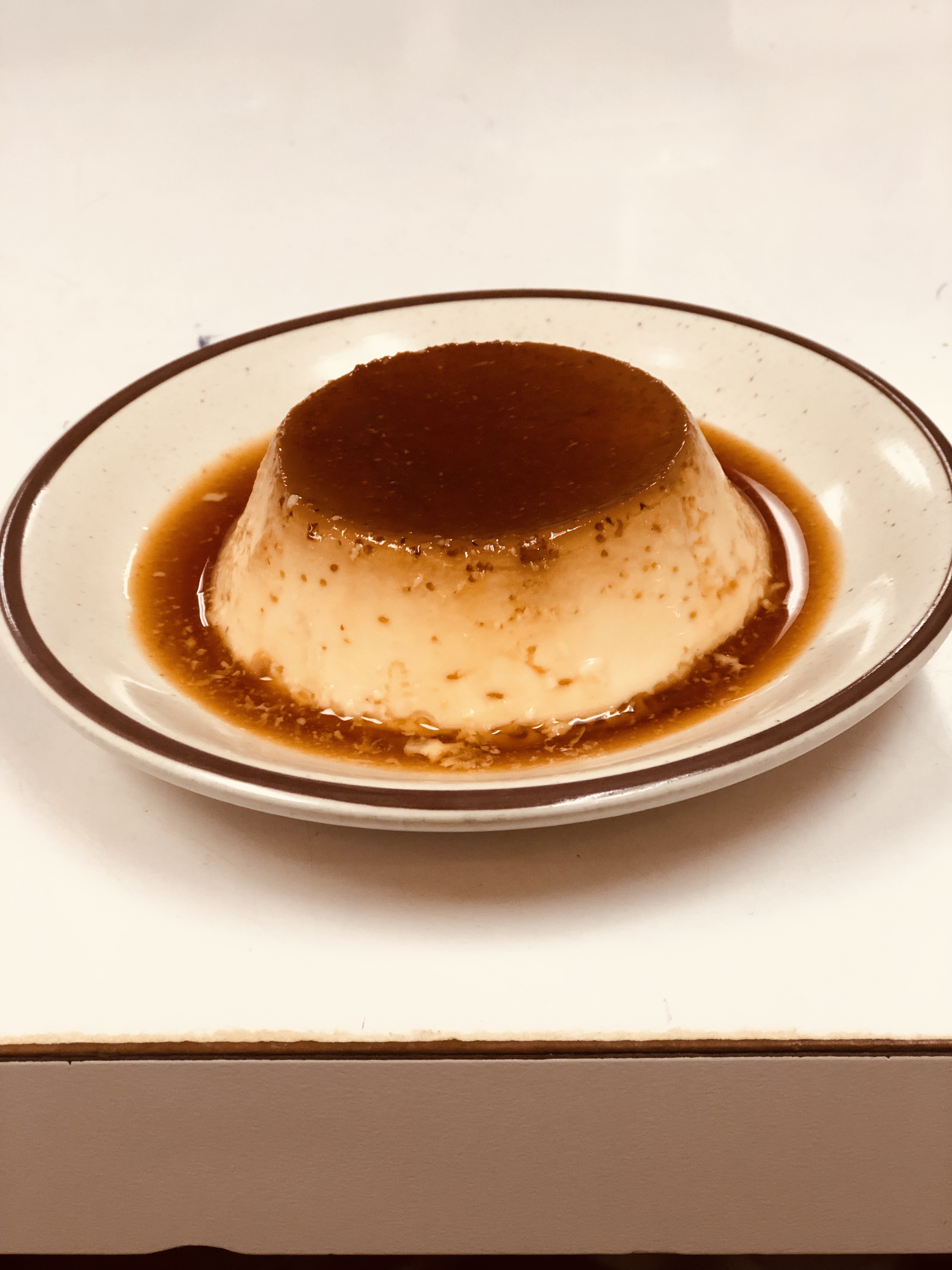 Order Flan / custard food online from La Choza Mexican Grill store, Chicago on bringmethat.com