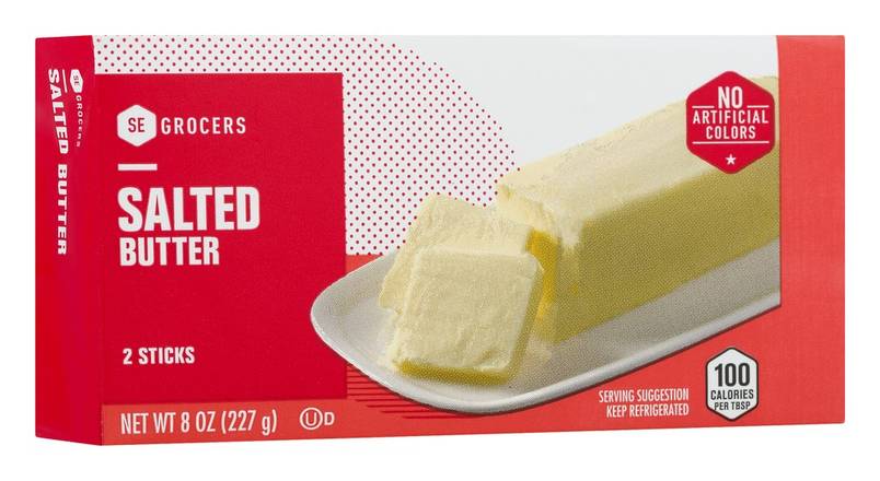 Order Se Grocers · Salted Butter (8 oz) food online from Harveys Supermarket store, Fitzgerald on bringmethat.com