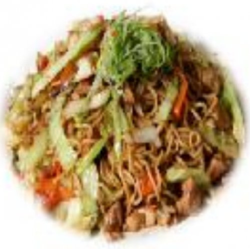 Order Vegetable Chow Mein food online from Roll Star Sushi store, Anaheim on bringmethat.com