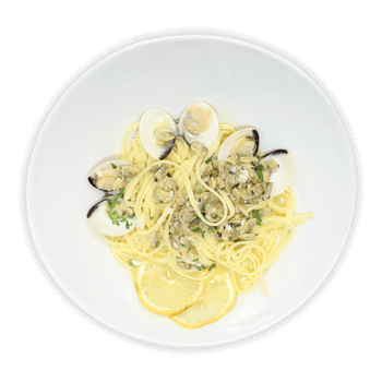 Order Linguini w Clam Sauce food online from Nonna Rosa Jeffersonville store, Eagleville on bringmethat.com