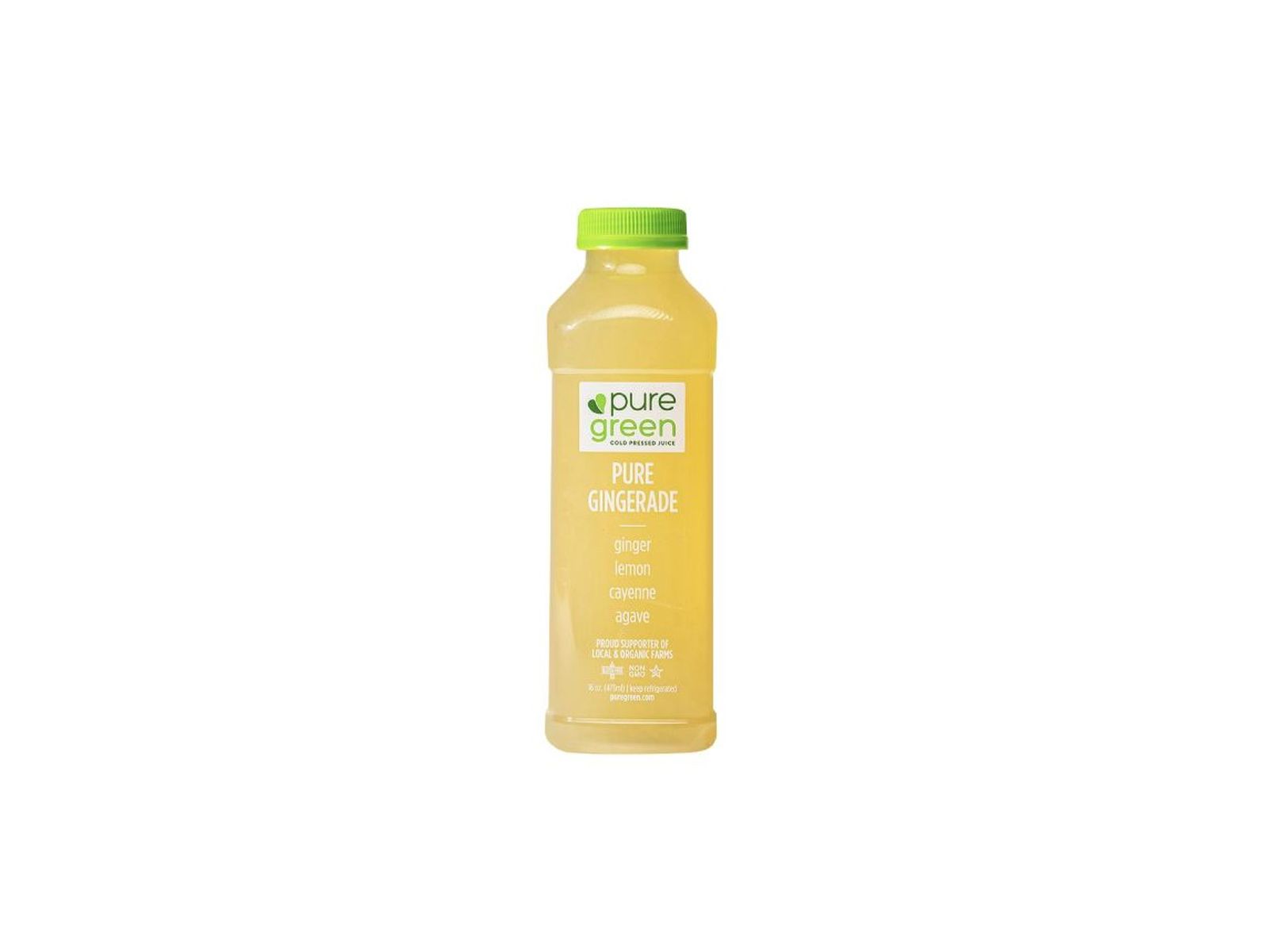 Order Pure Gingerade, Cold Pressed Juice (Immune Booster) food online from Pure Green store, Brooklyn on bringmethat.com
