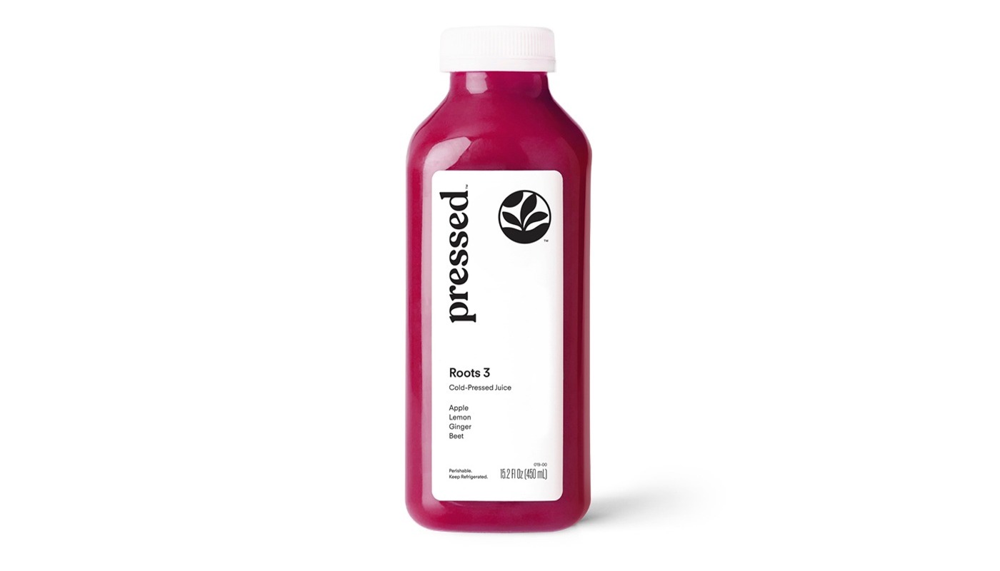 Order Roots 3 | Apple Ginger Beet Juice food online from Pressed Juicery - Santa Monica store, Santa Monica on bringmethat.com