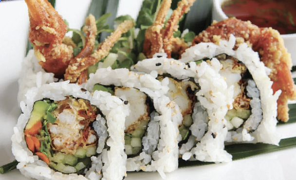 Order SPIDER ROLL food online from Crazy Rockn Sushi store, Los Angeles on bringmethat.com