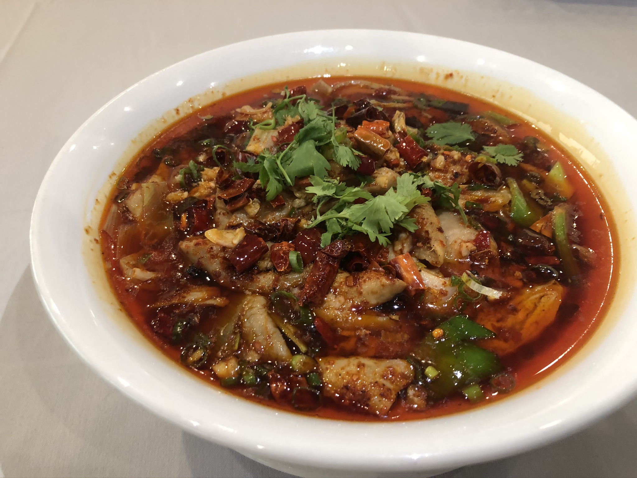 Order 37. Spicy Boiled Beef food online from Jiang Nan Spring store, Alhambra on bringmethat.com