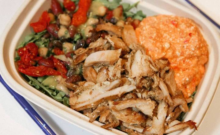 Order Crete Salad | Protein + Sauce food online from Greco store, Boston on bringmethat.com