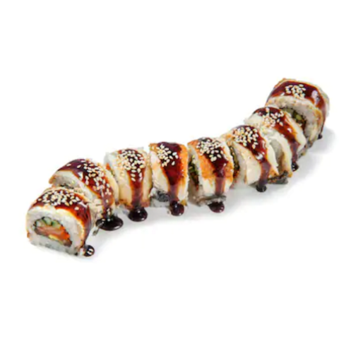 Order Eel Avocado Roll food online from Oma'oma'o Poke & Sushi store, Omaha on bringmethat.com