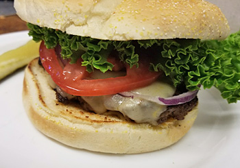 Order The Classic Burger food online from Jasper Cafe store, Medford on bringmethat.com