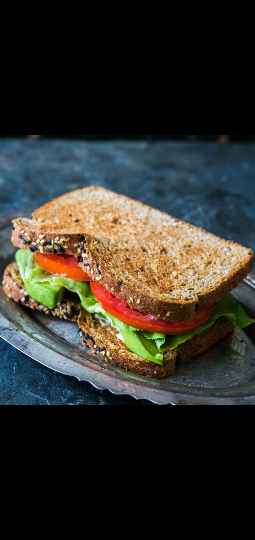 Order Whole Avocado Romaine Lettuce & Tomatoes Sandwich food online from American Gourmet Foods Deli store, New York on bringmethat.com