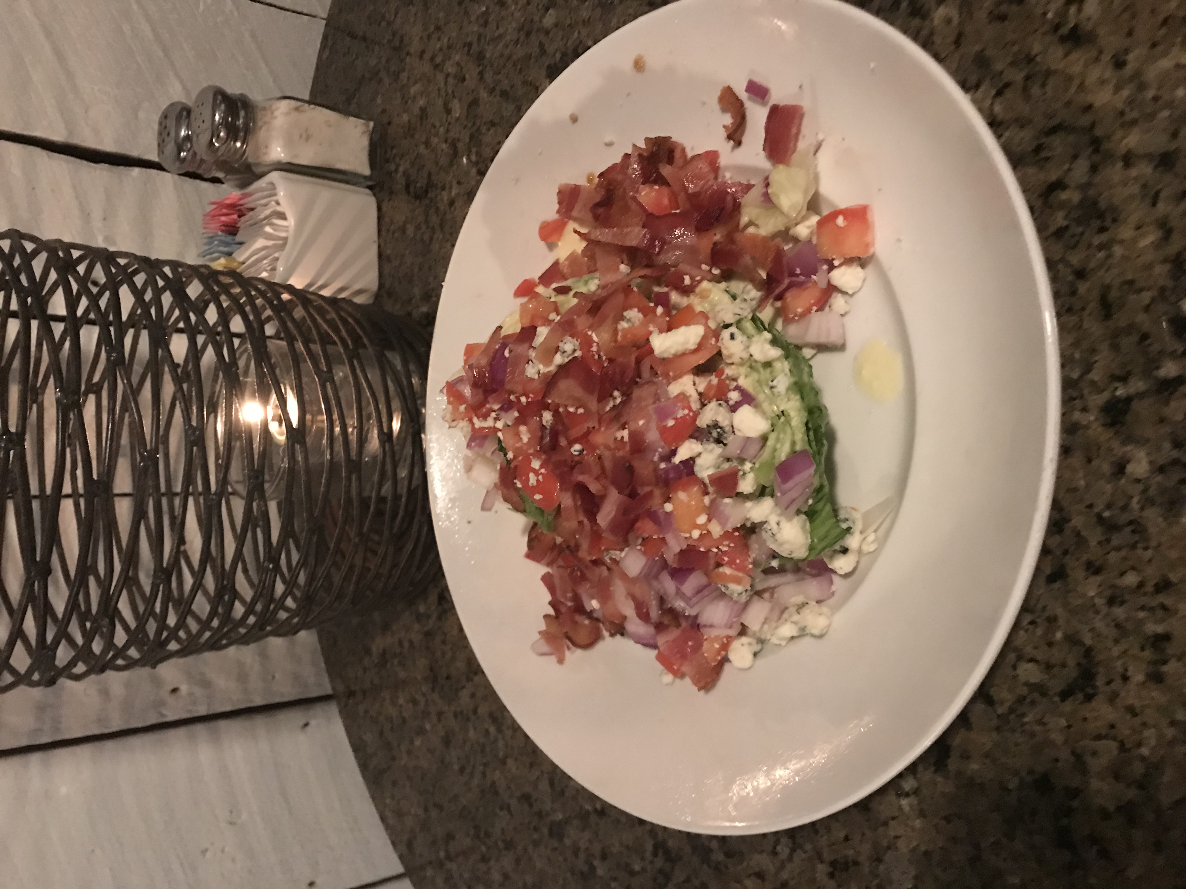 Order Wedge Salad food online from Cousino's Steakhouse store, Oregon on bringmethat.com