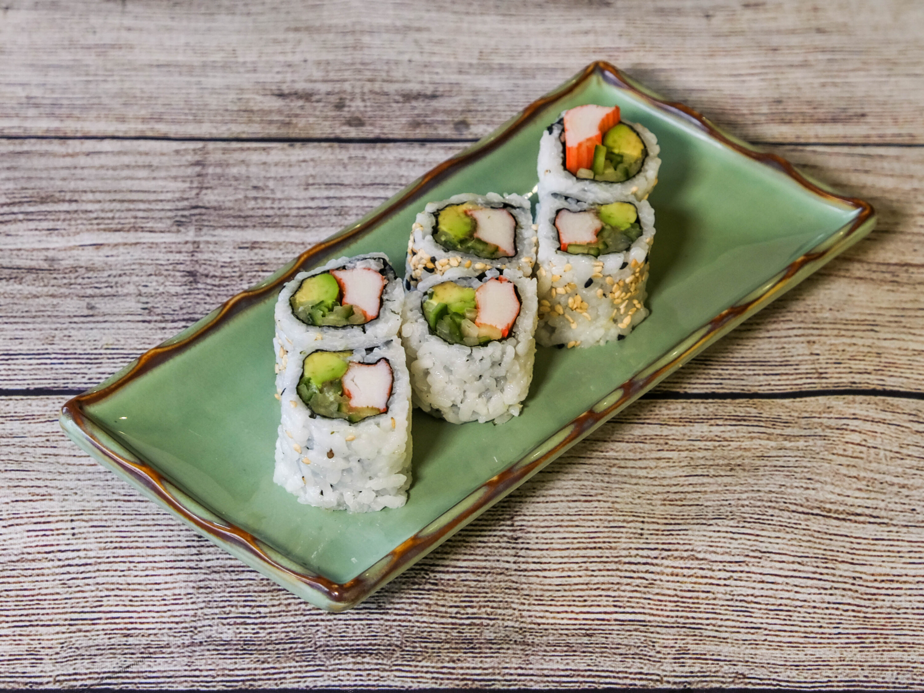 Order California Roll food online from Ginza Japanese Restaurant store, Budd Lake on bringmethat.com