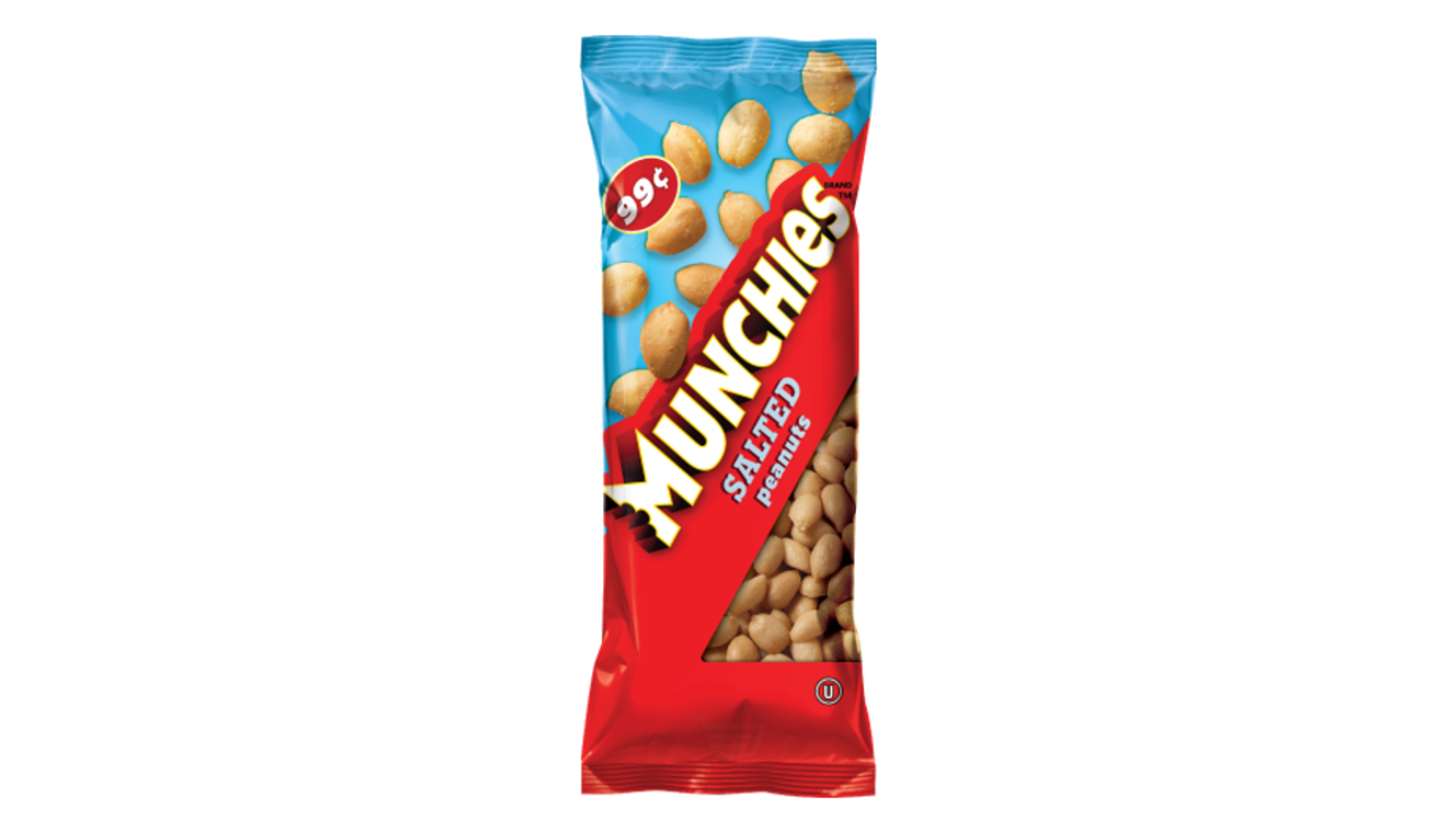 Order Munchies Salted Peanuts 3.25oz food online from Plaza Market store, Baldwin Park on bringmethat.com