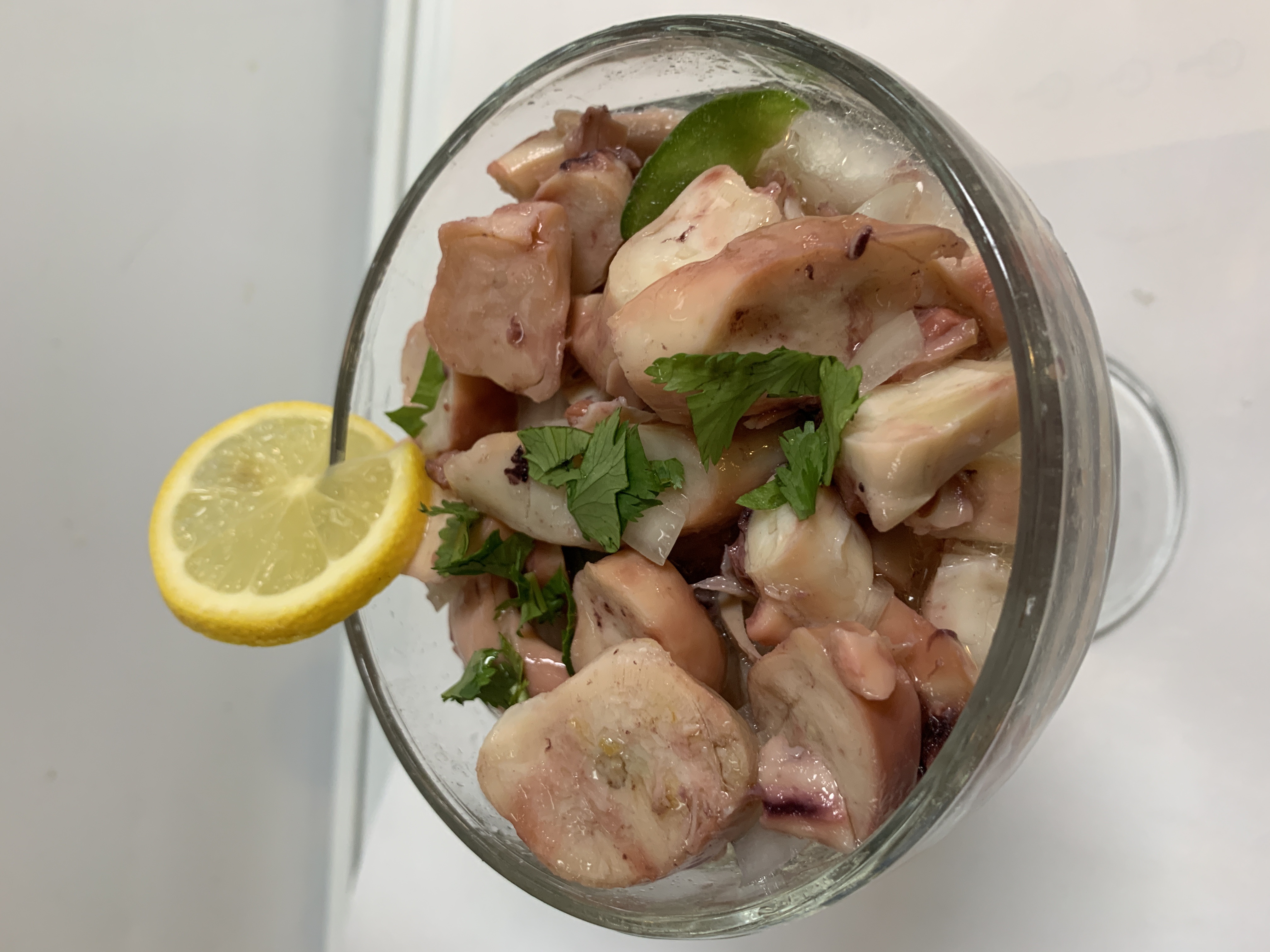 Order 51B. Octopus Ceviche food online from Jamaica fish market store, Richmond Hill on bringmethat.com