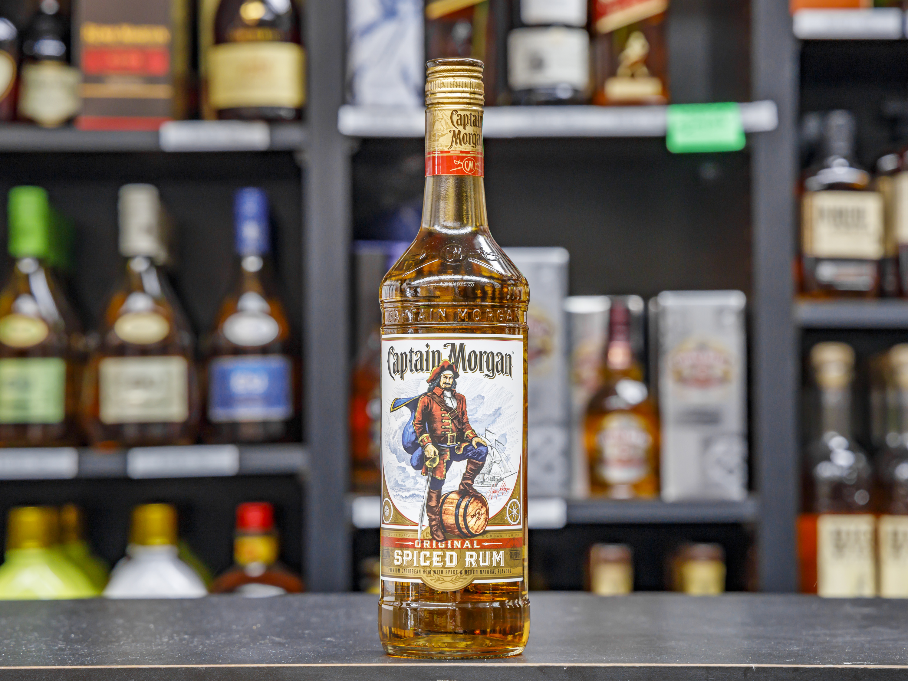 Order Captain Morgan Spiced Gold Rum food online from Harry's Market store, San Diego on bringmethat.com