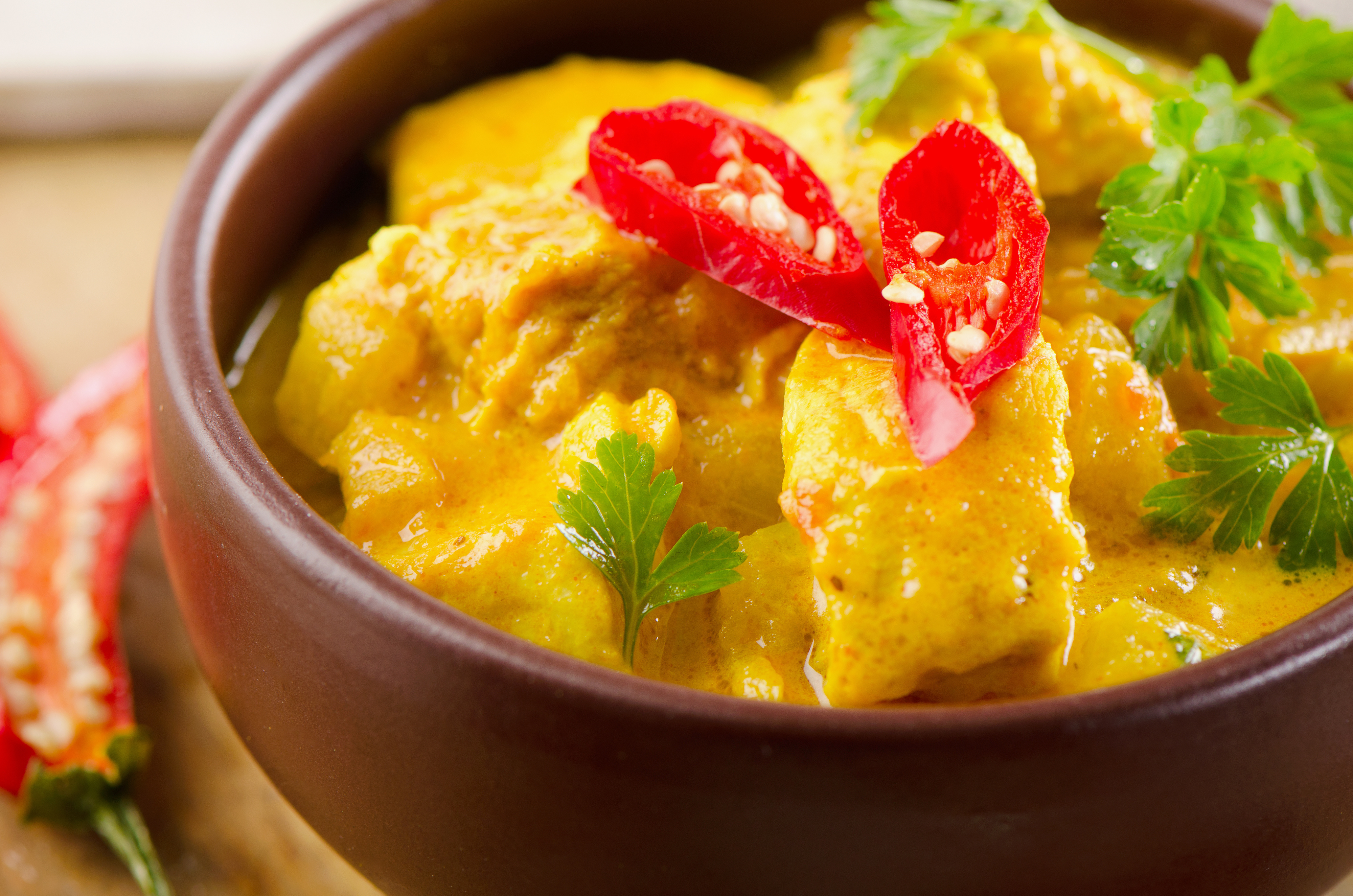 Order Curry Chicken  food online from 2 Asian Brothers store, Chicago on bringmethat.com