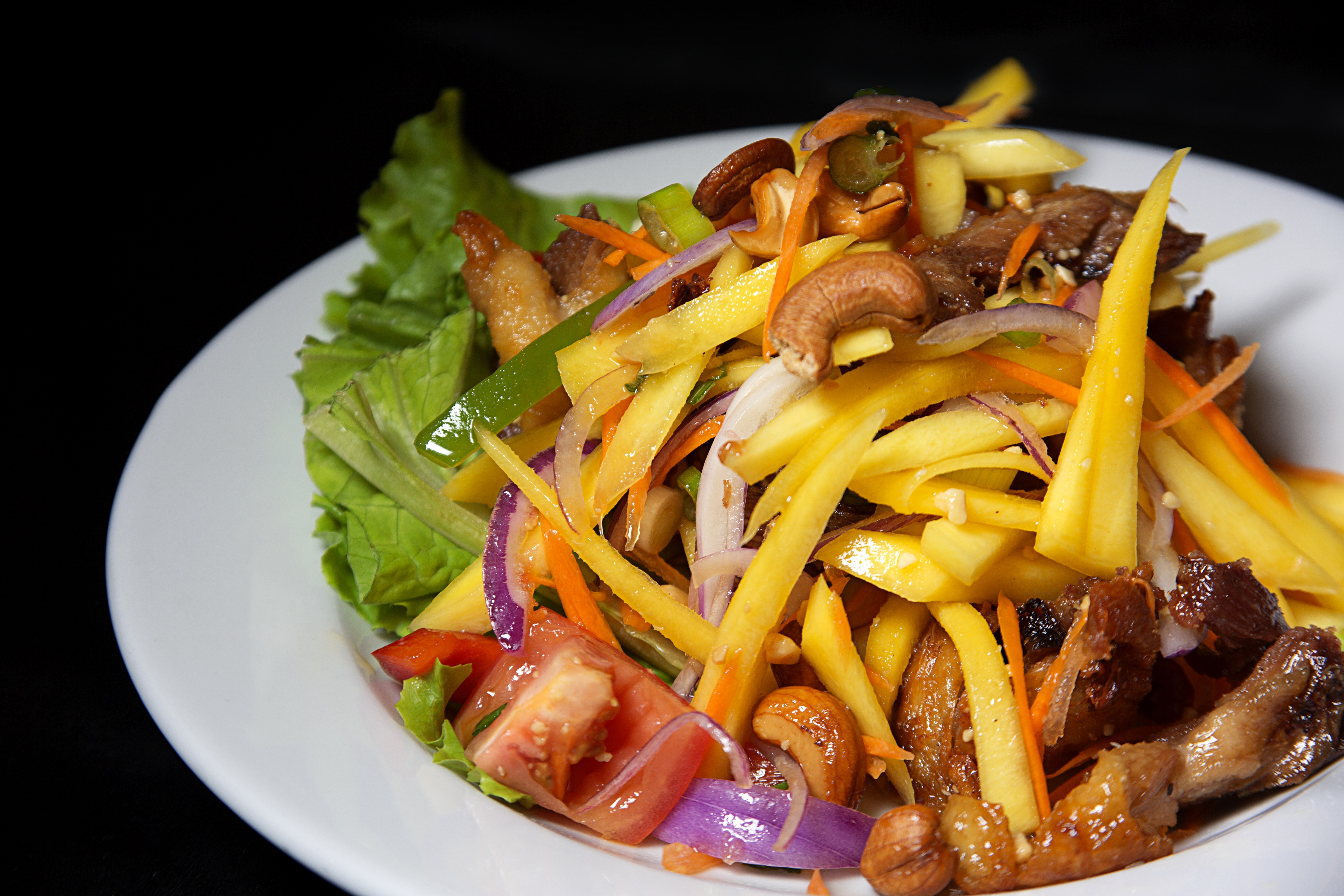 Order Duck Salad food online from Sweet basil thai store, Woodside on bringmethat.com