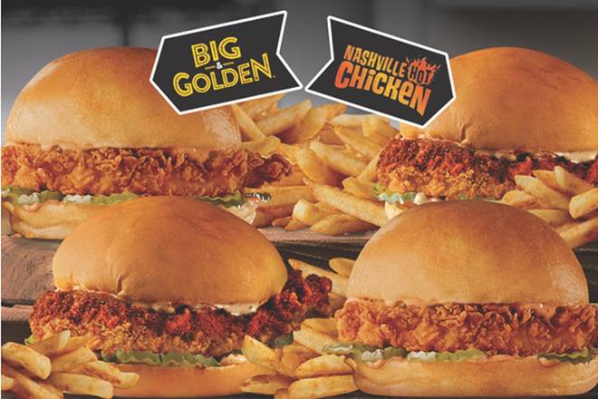 Order Family 4-Pak food online from Golden Chick store, Mckinney on bringmethat.com