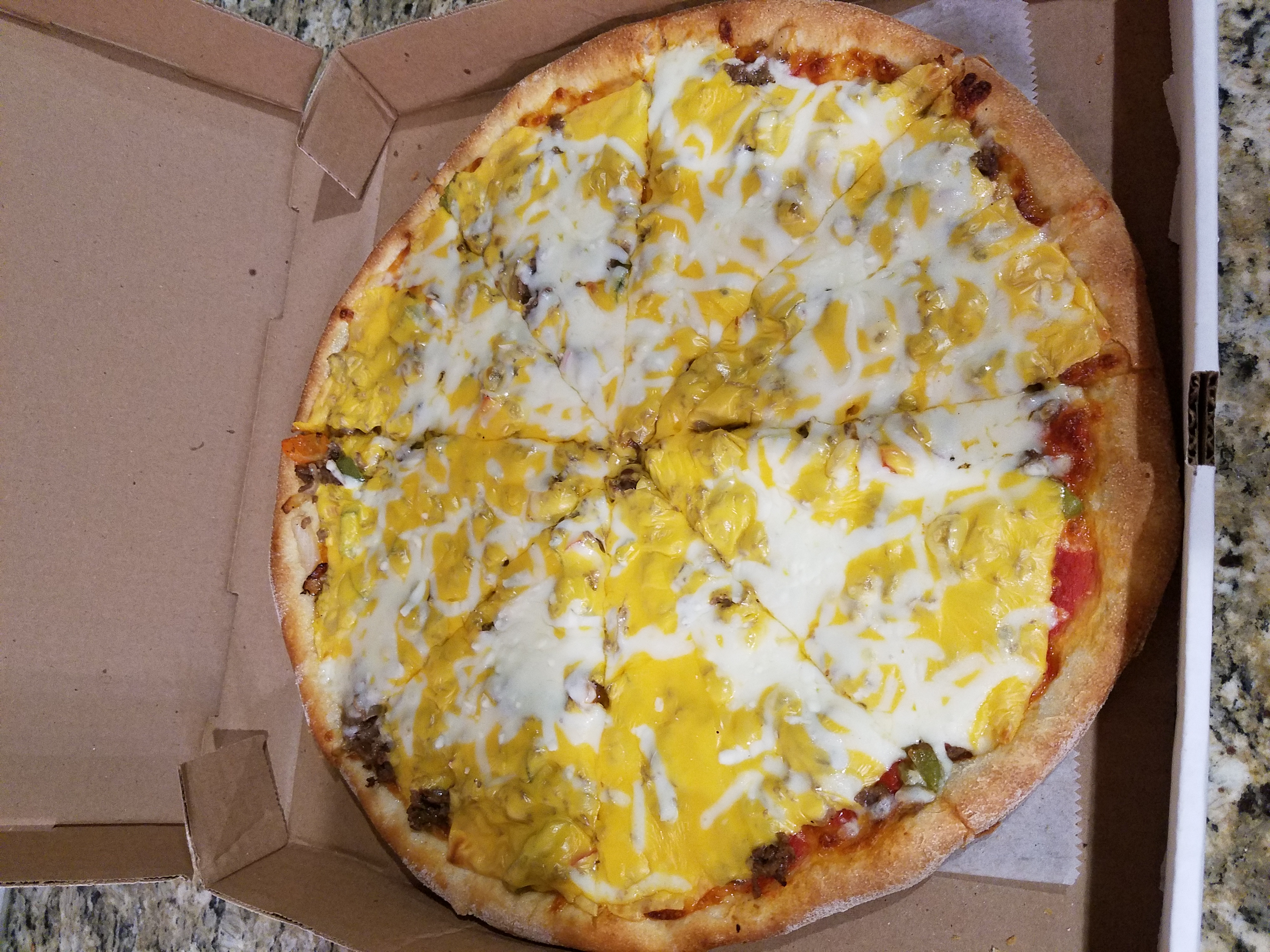 Order Cheesesteak Pizza food online from Our Place Pizza & Catering store, Edison on bringmethat.com