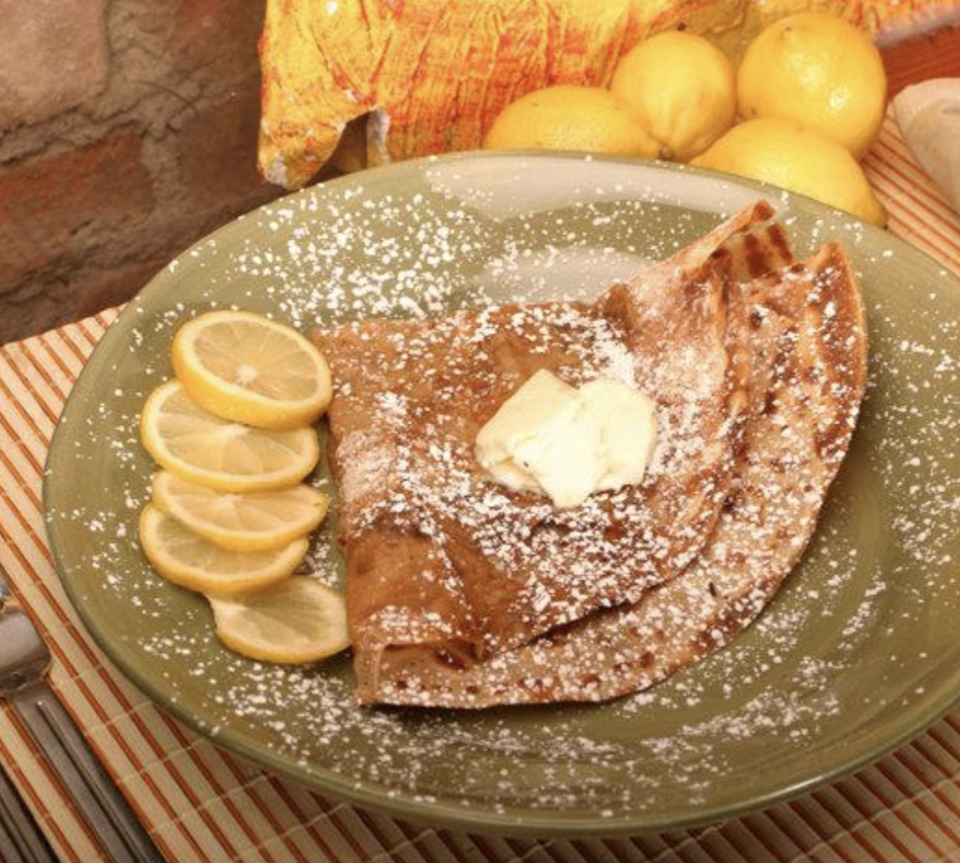 Order Sugar and Lemon Crepe food online from Creperie store, New York on bringmethat.com