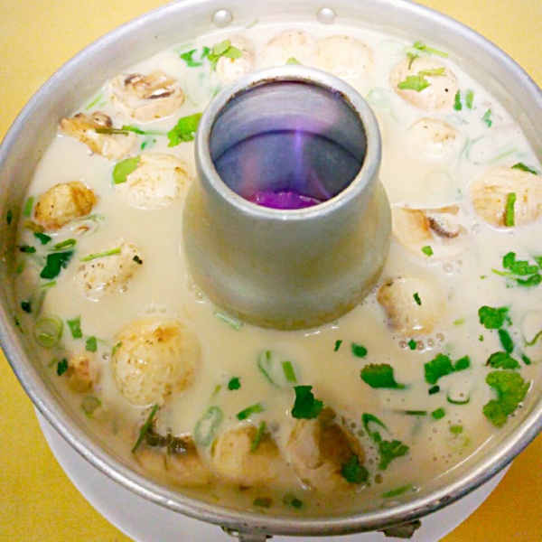 Order SP4. Tom Kha Kai Soup food online from Wild ginger thai restaurant store, Atlanta on bringmethat.com