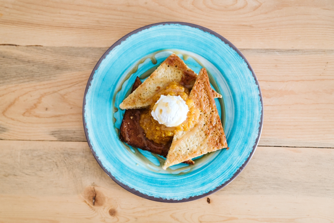 Order Sweetness - Baked Pancake food online from Just Be Kitchen store, Denver on bringmethat.com