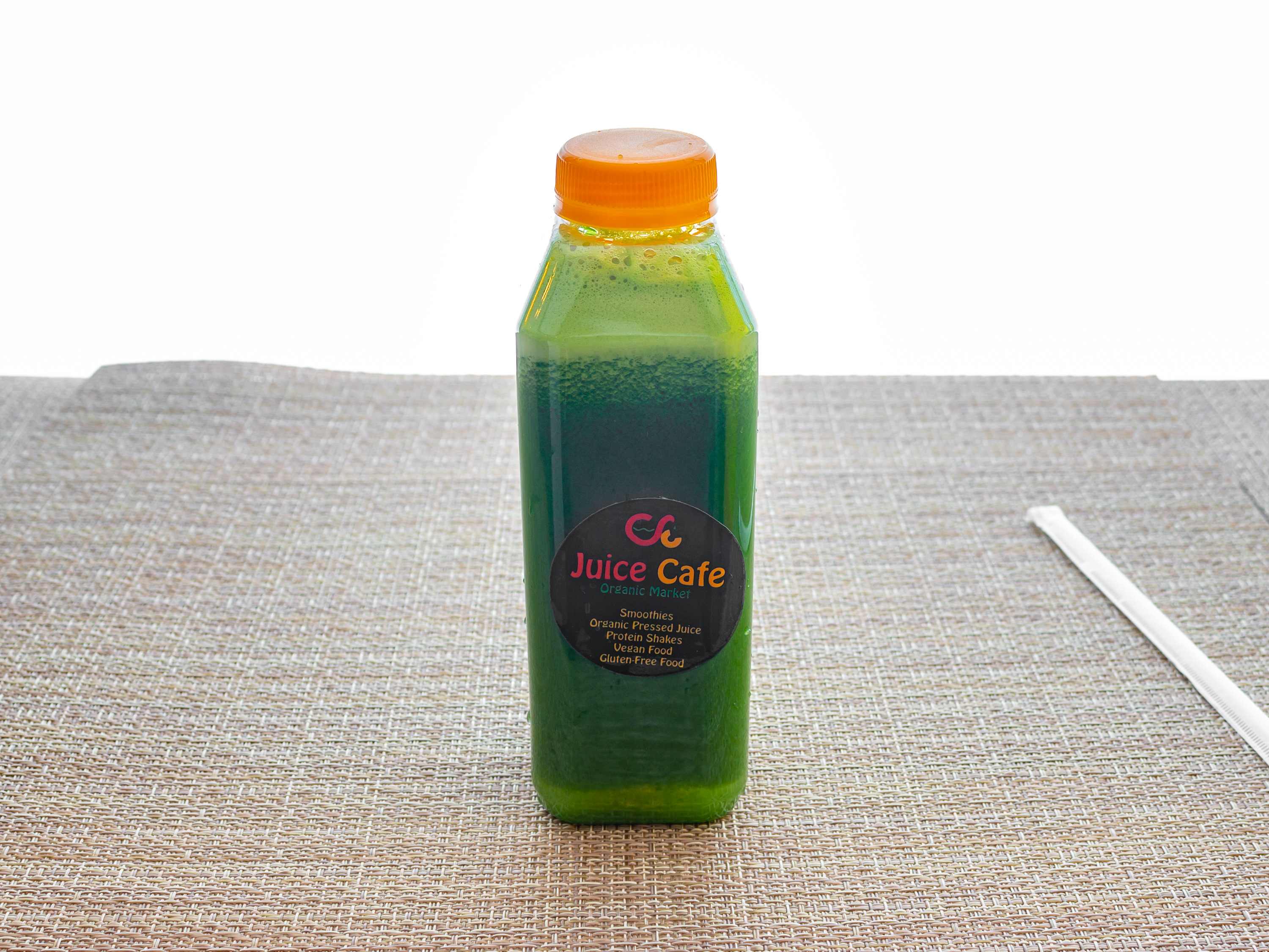 Order All Green Juice food online from Juice Cafe Organic Market store, Hackensack on bringmethat.com