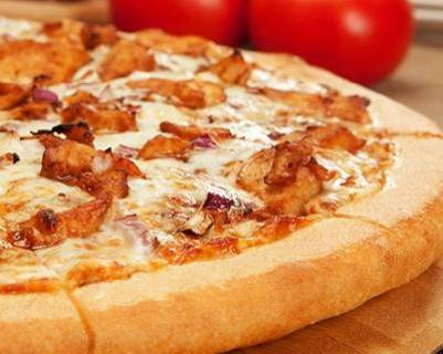Order BBQ Chicken Specialty Pie food online from Godfather Pizza store, Spring Valley on bringmethat.com
