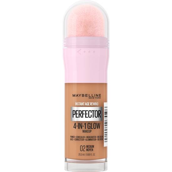 Order Maybelline Instant Age Rewind Instant Perfector 4-In-1 Glow Makeup, Medium, 0.68 fl oz food online from Cvs store, LANCASTER on bringmethat.com