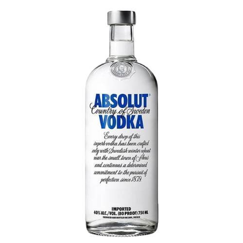 Order Absolut Vodka - 750ml/Single food online from Bottle Shop & Spirits store, Los Alamitos on bringmethat.com