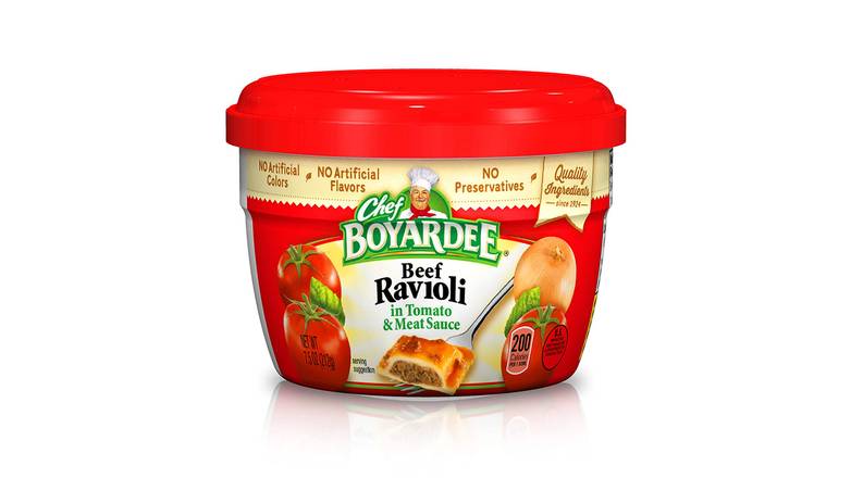 Order Chef Boyardee Beef In Tomato & Meat Sauce Ravioli food online from Anderson Convenience Markets #140 store, Omaha on bringmethat.com