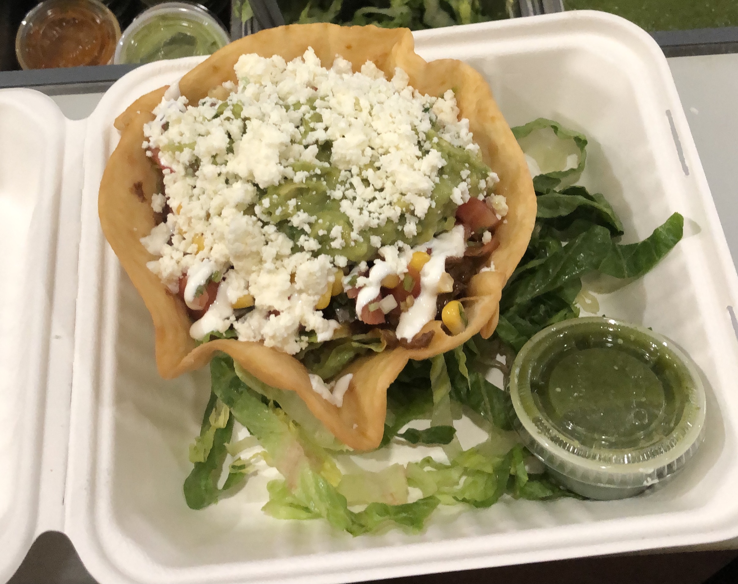 Order Taco Bowl food online from El paso mexican grill store, Brooklyn on bringmethat.com