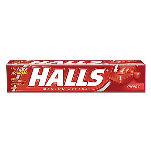 Order Halls Cherry - 9 Count/Single food online from Bottle Shop & Spirits store, Los Alamitos on bringmethat.com