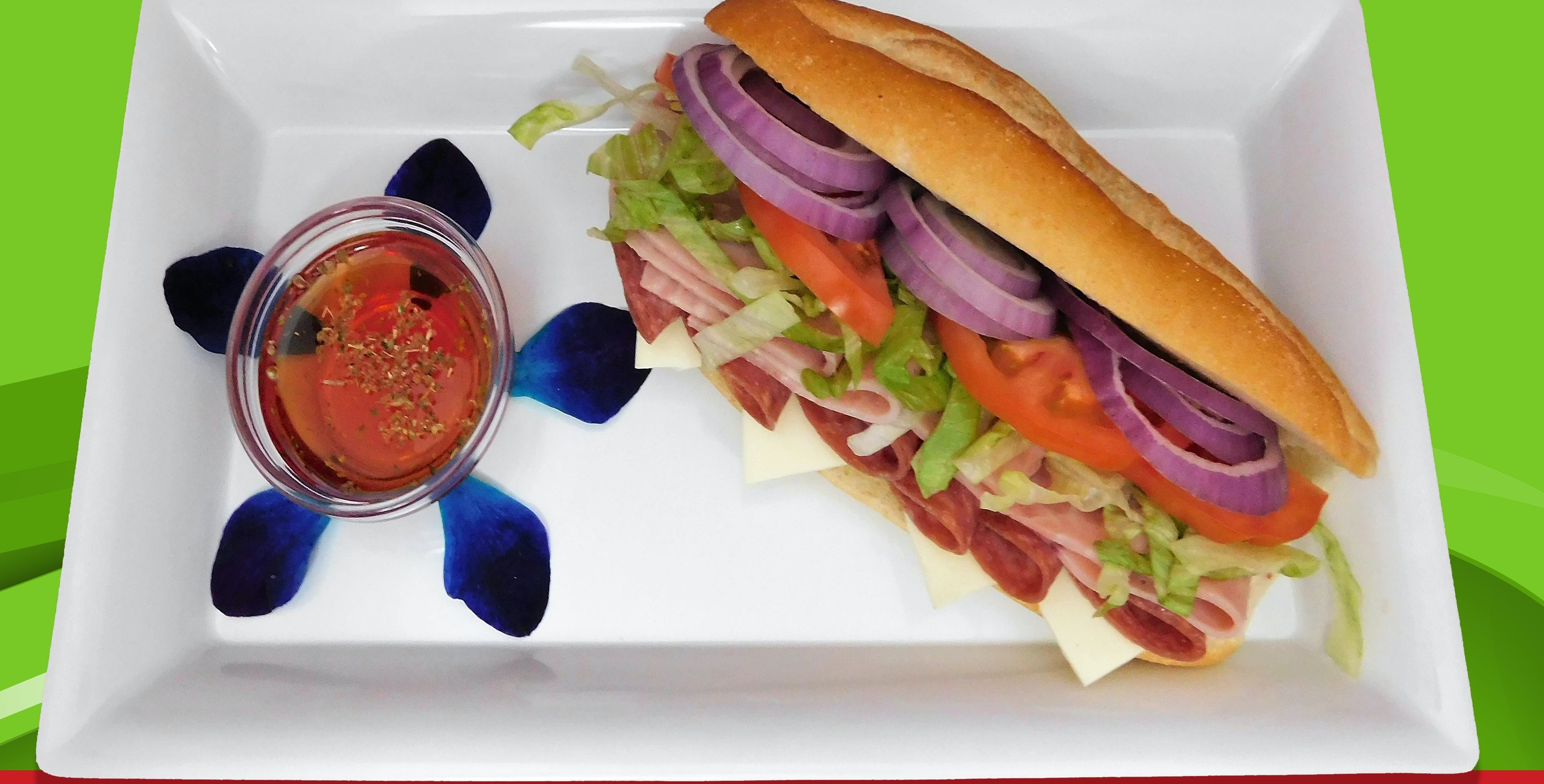 Order Italian Hoagie - Small food online from Pizza Express store, Trenton on bringmethat.com