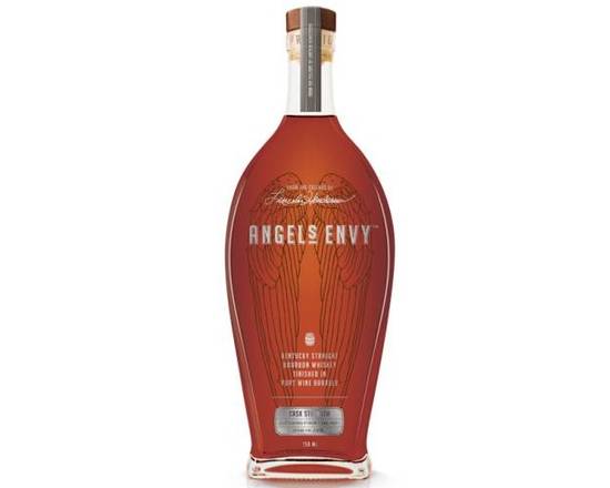 Order Angel's Envy Bourbon 750ml food online from Newport Wine & Spirits store, Newport Beach on bringmethat.com