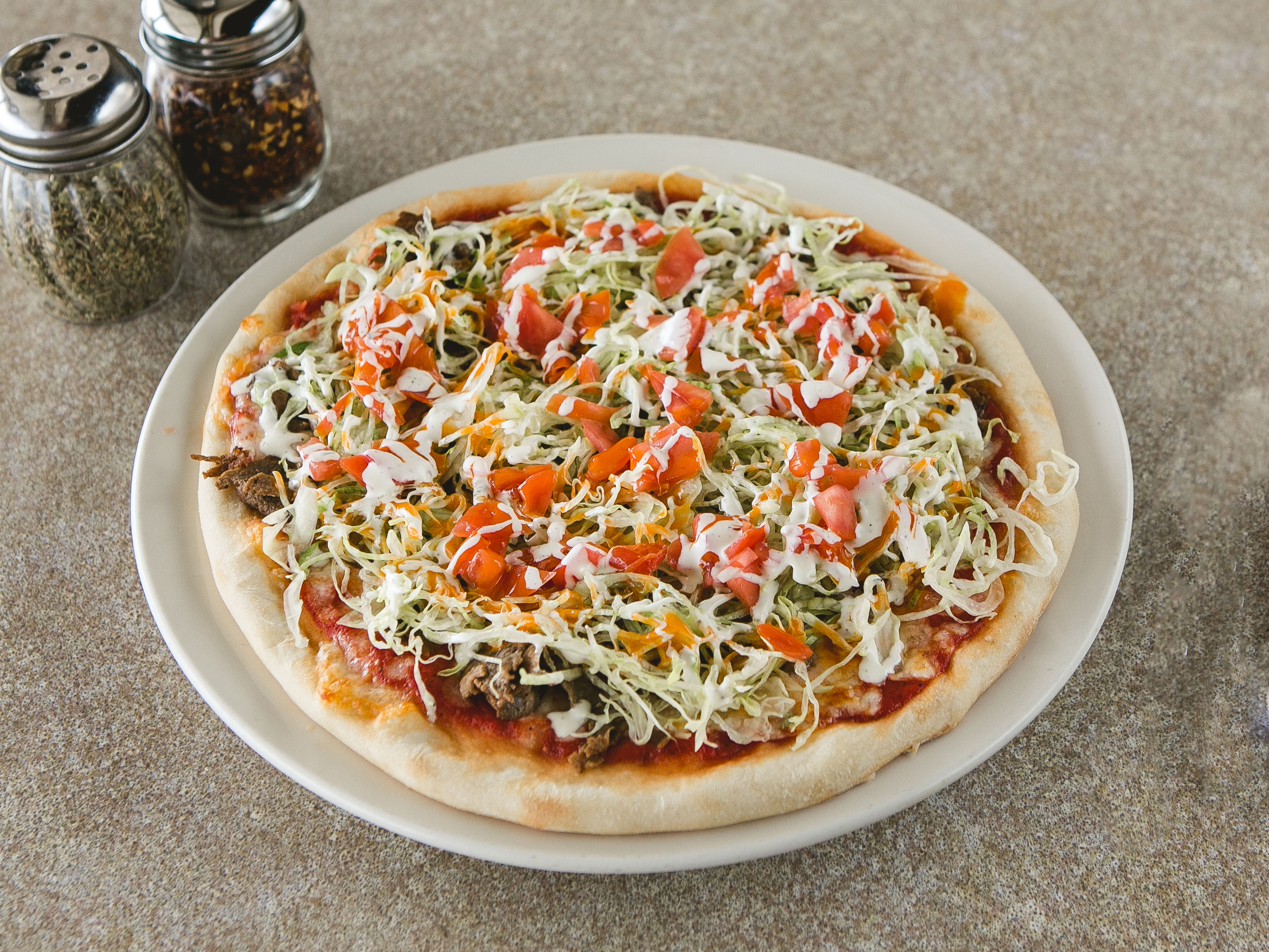 Order Taco Pizza food online from The Pizza Stop store, Collegeville on bringmethat.com