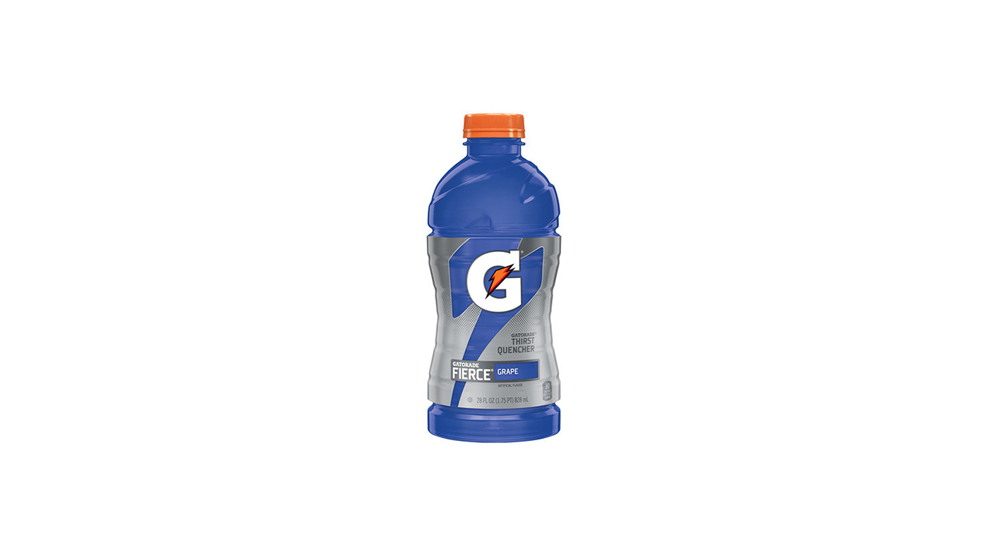 Order Gatorade Fierce Grape 28oz food online from Extramile store, San Bernardino on bringmethat.com