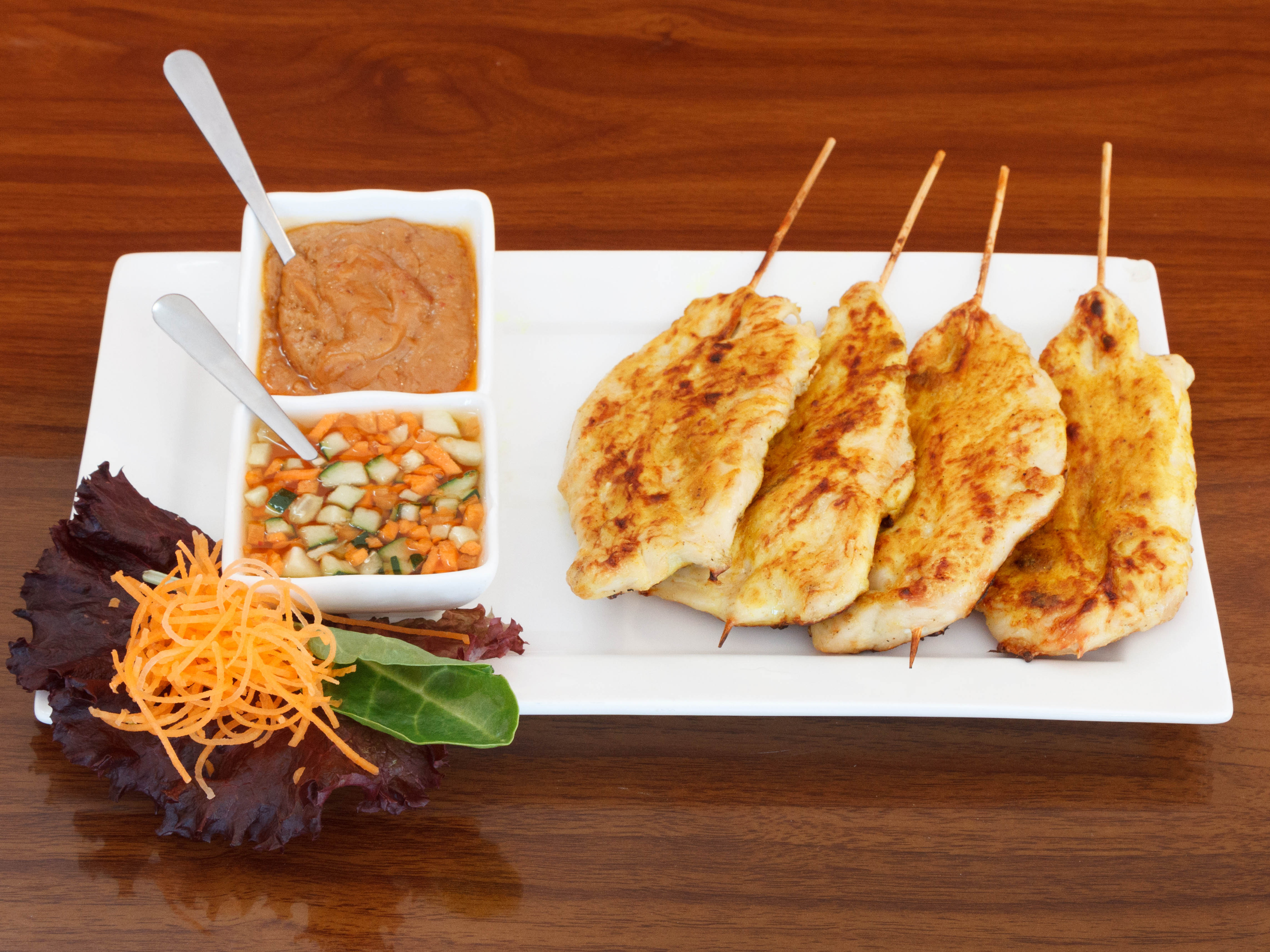 Order  Chicken Satay food online from Pho O-Sha store, Watertown on bringmethat.com